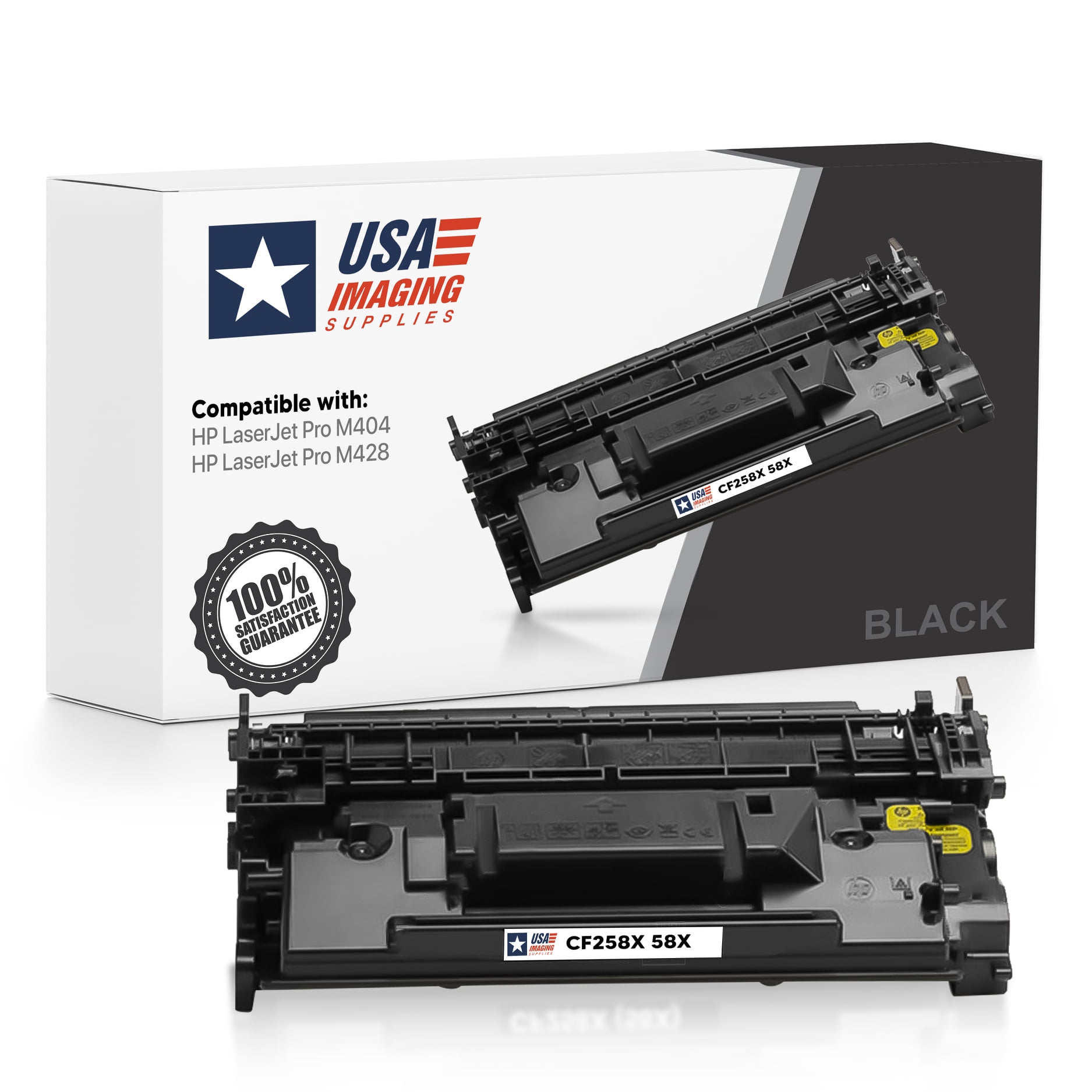 Techsupplies99 High Yield Toner Cartridge – Replacement For HP CF258X, No Chip, For M404/M428 Series, Free Shipping