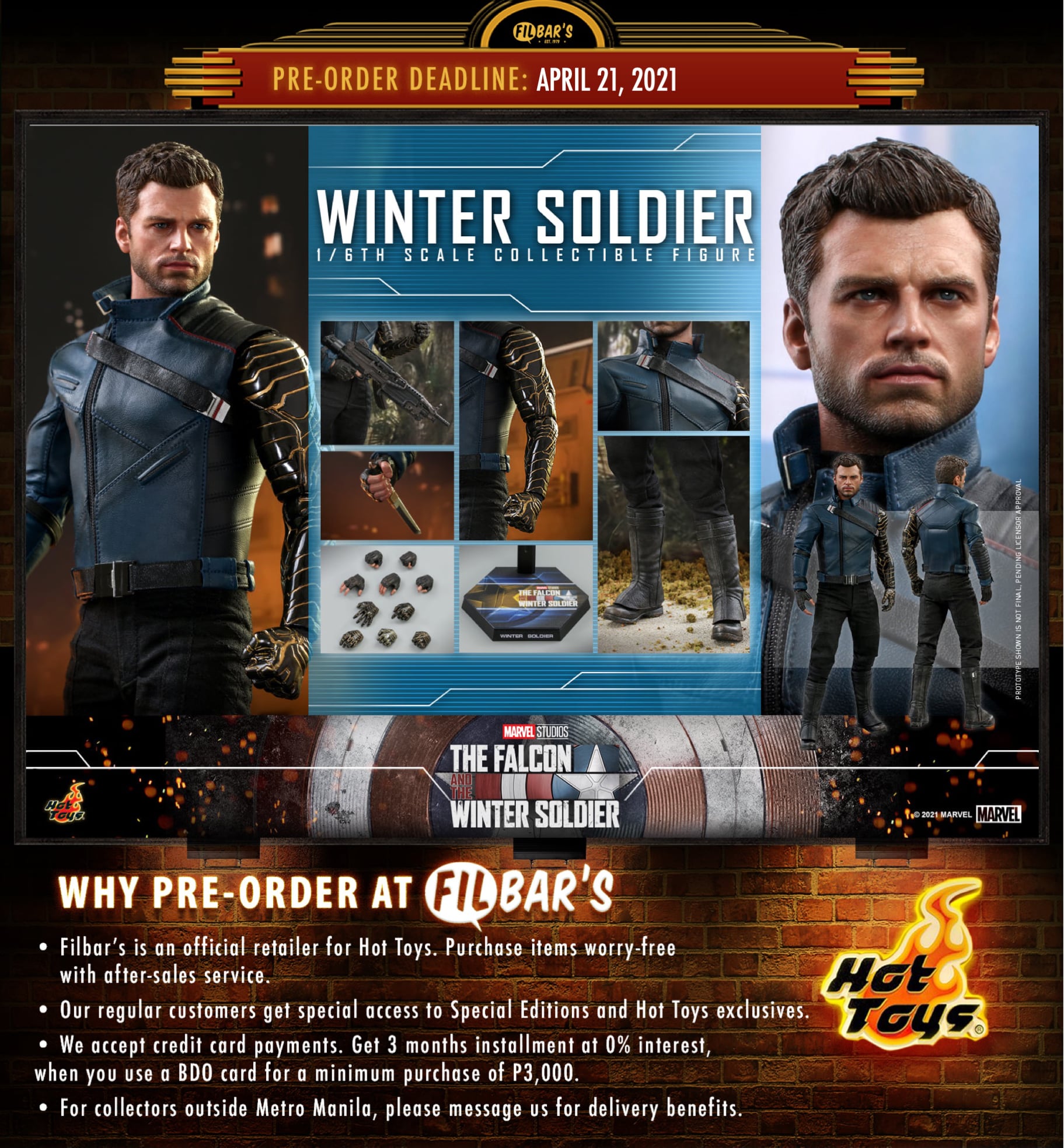 Filbar's Online - Hot Toys - TMS039 - The Falcon and the... | Facebook