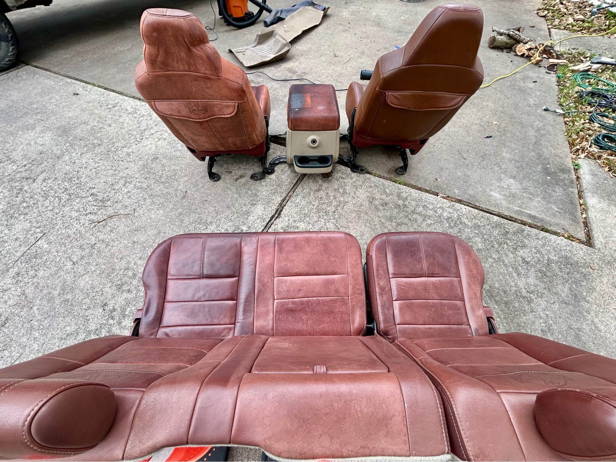 King Ranch Seats & Console - Car Interior Parts - Stagecoach, Texas ...