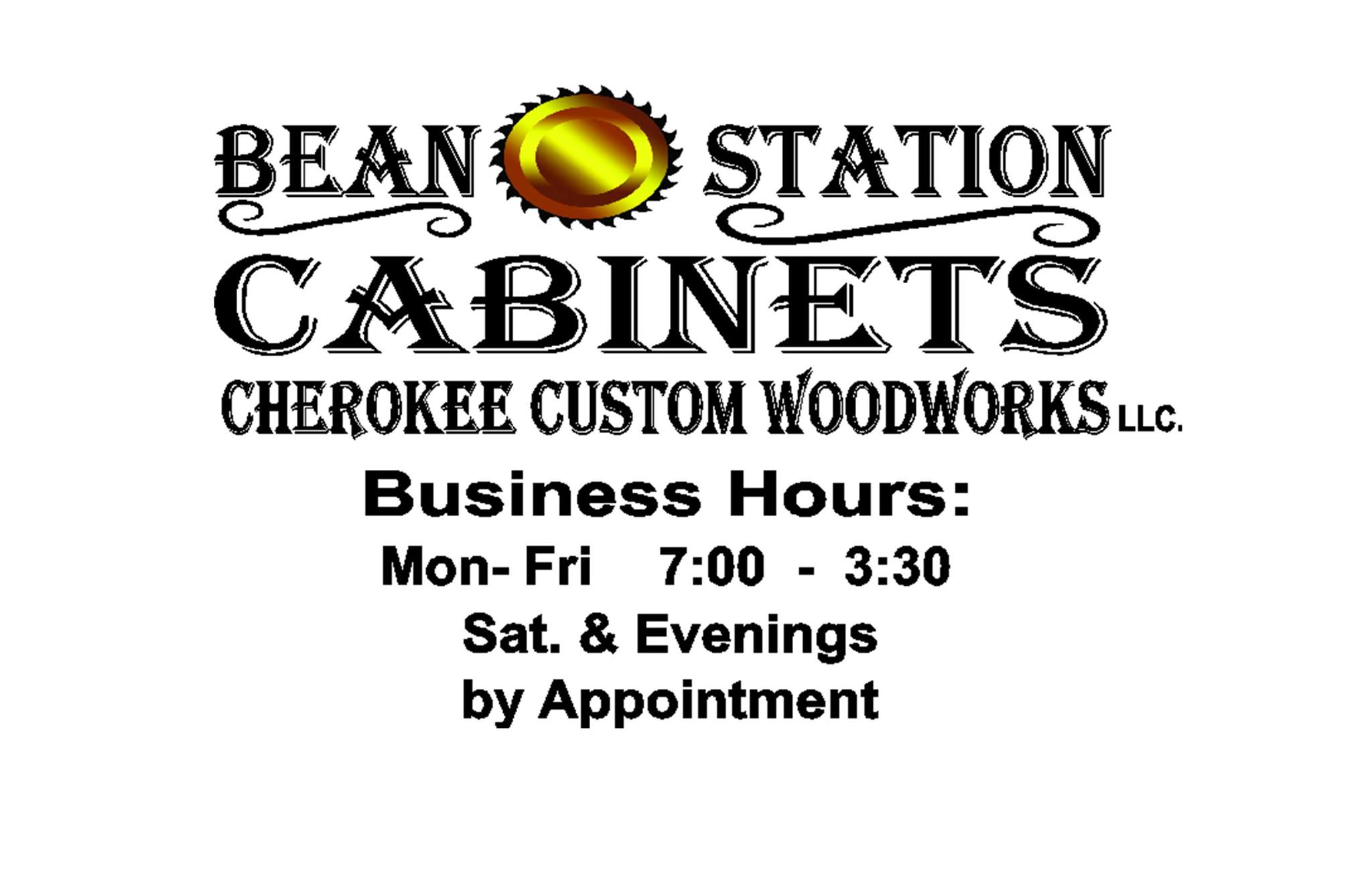 Bean Station & Cherokee Custom Woodworks, LLC Bean Station TN