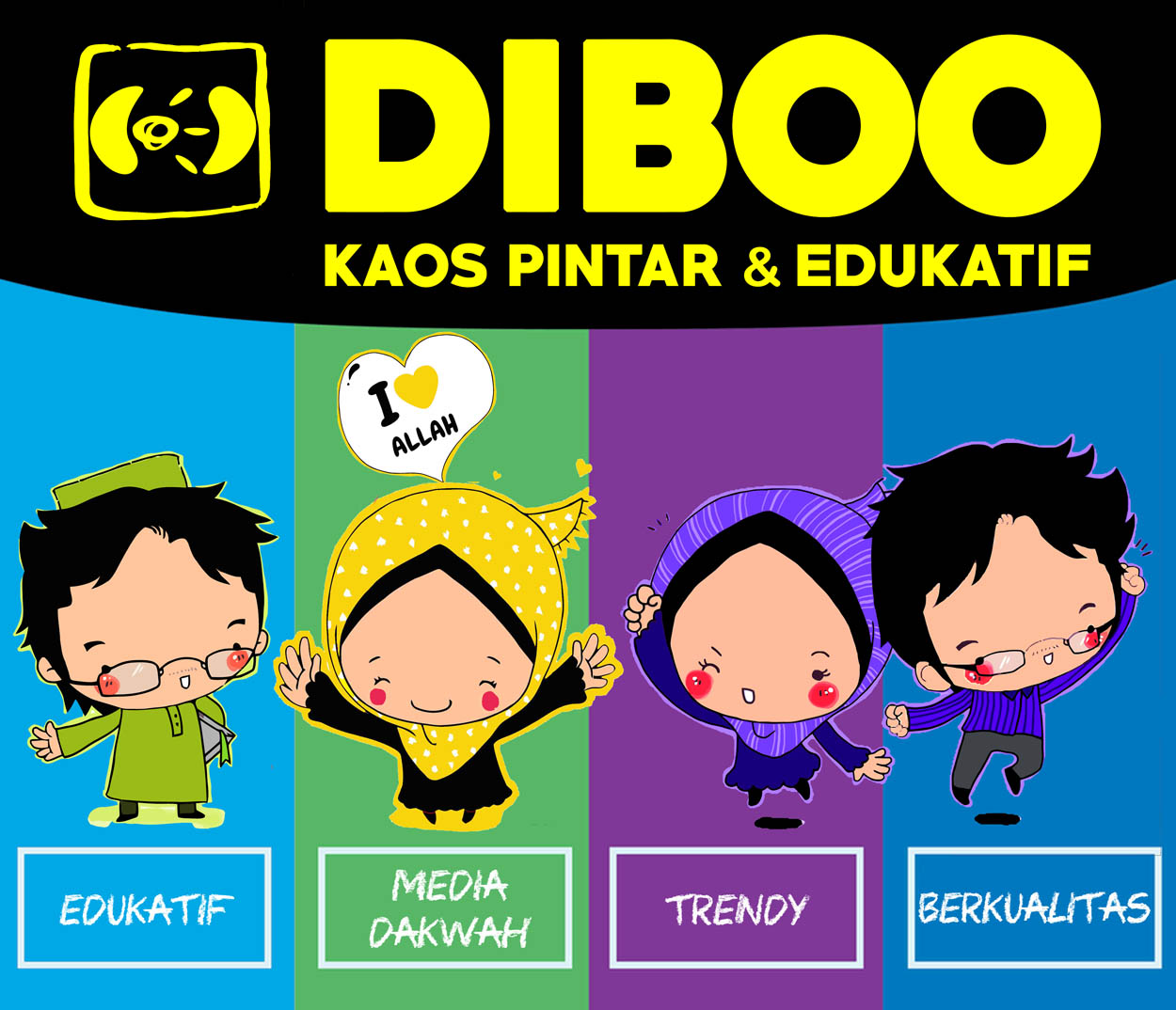Kaos Pintar Diboo