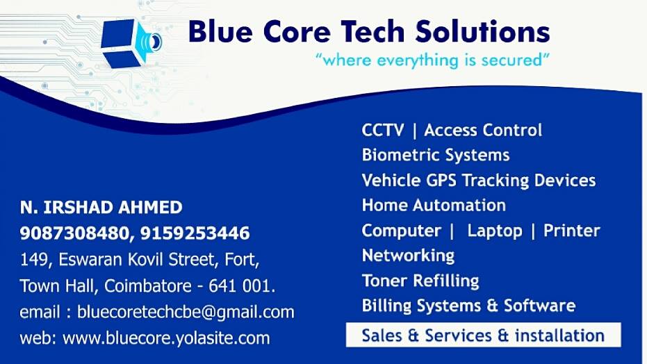 BlueCore Tech Solutions | Coimbatore