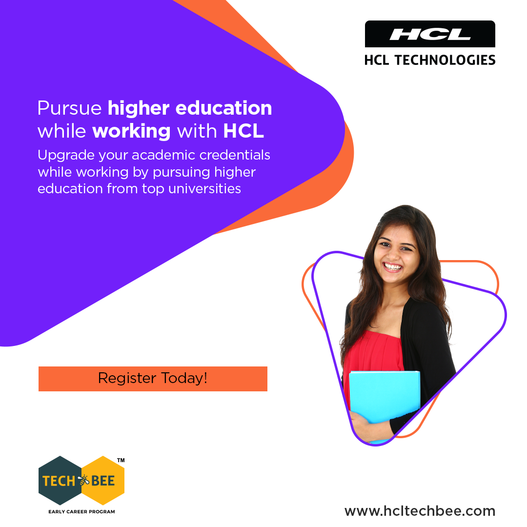 HCL TechBee - Learn, earn, and grow – all at the same... | Facebook
