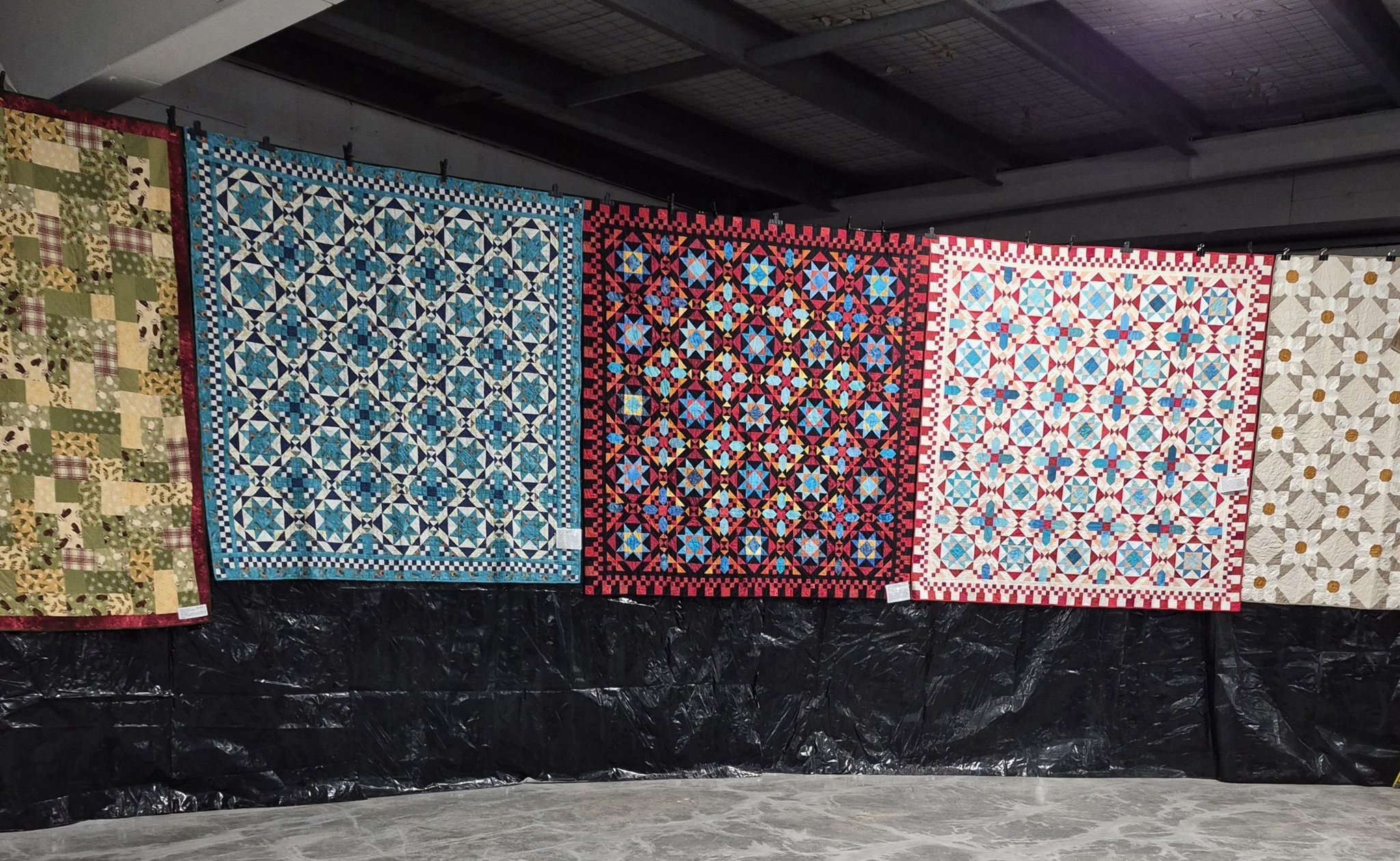 n*m様 andwang Jewel classic quilting vani Vibank Threads and Treads 5th Anniversary quilt show features