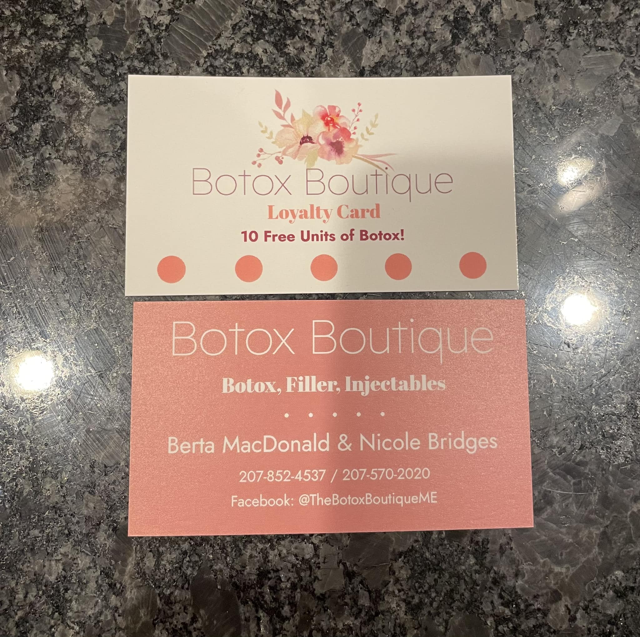 Botox Boutique - Our loyalty cards have arrived! Get one...