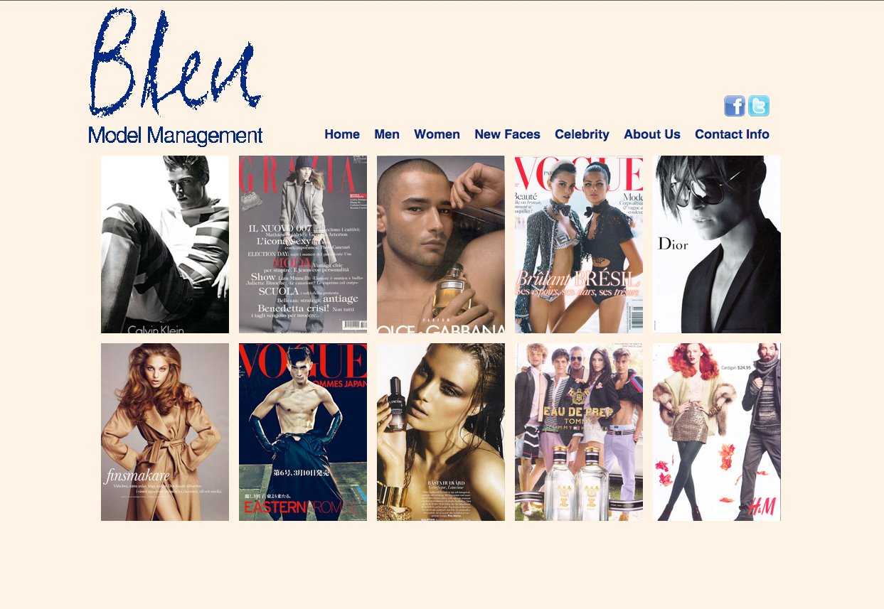 Bleu Model Management | Beverly Hills CA