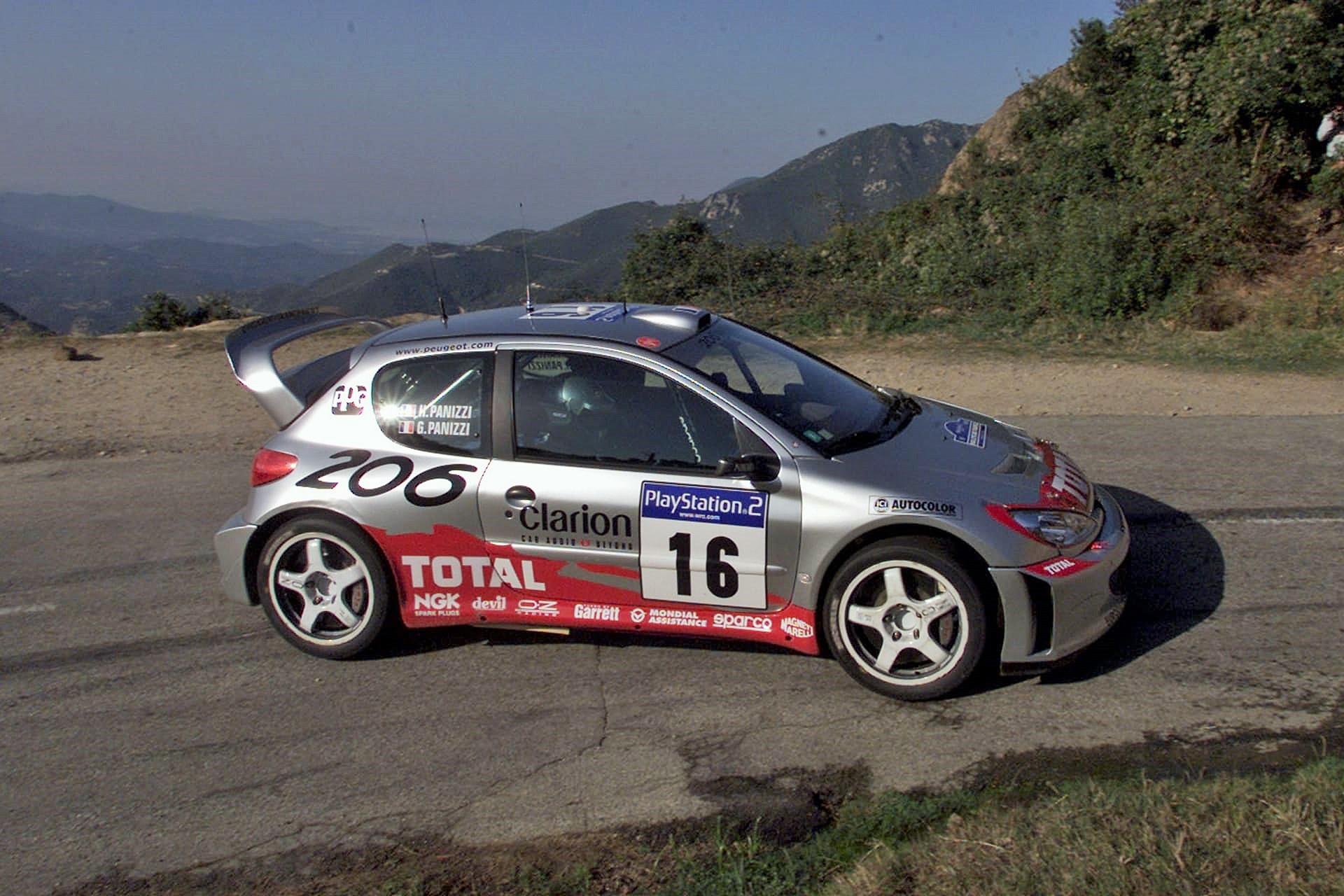 Gigi Galli at Corse Rallye