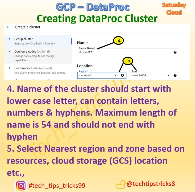How to create Dataproc cluster in... - Tech Tips & Tricks