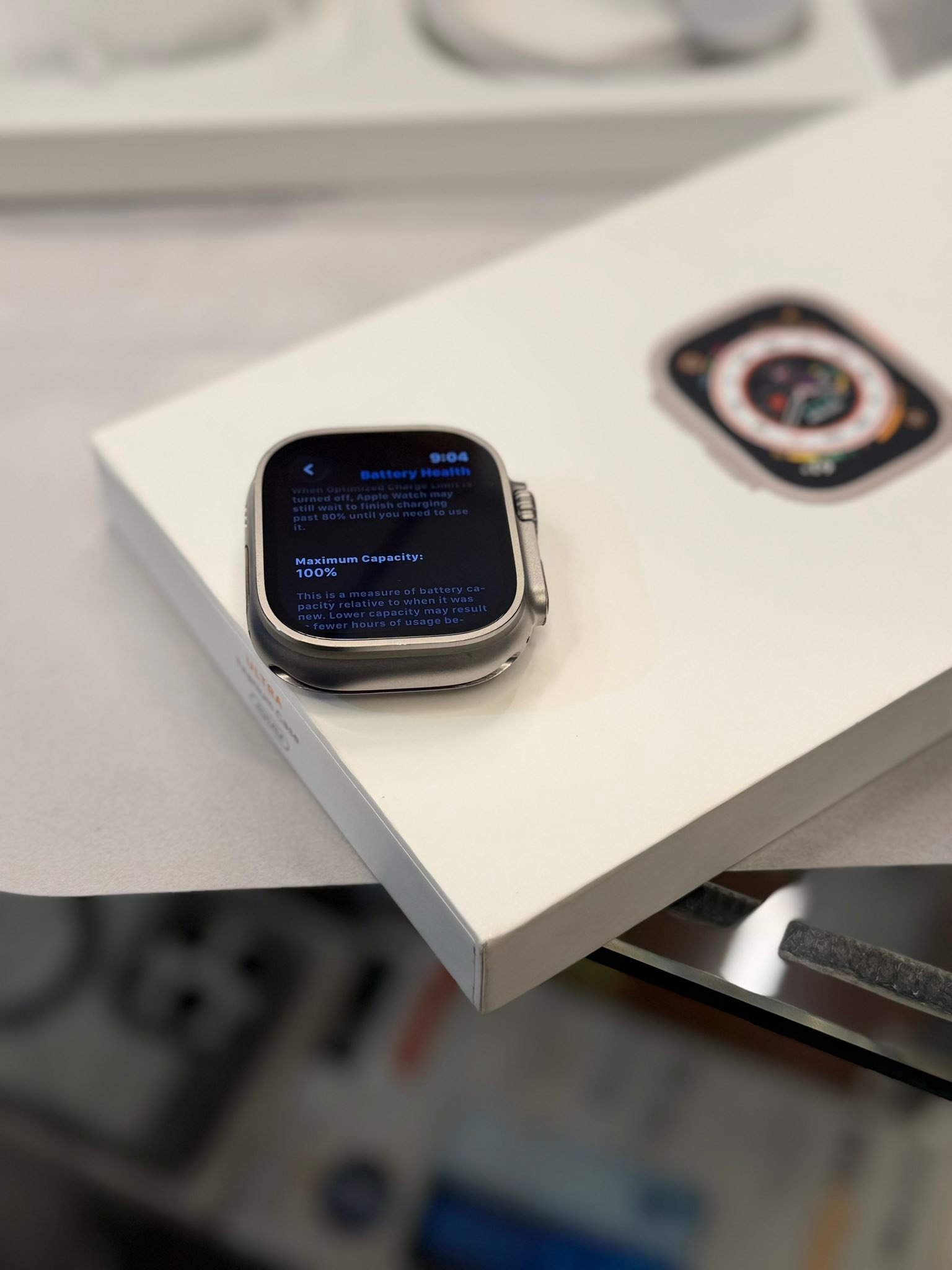 APPLE WATCH ULTRA 1ST GEN GPS+ CELLULAR BATTERY 100% CONDITION 99 