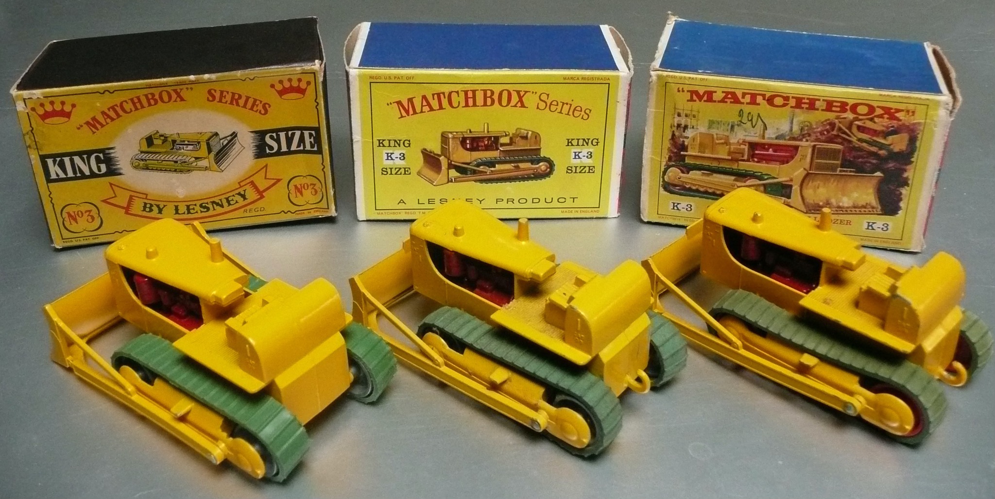 Matchbox King-Size K- model details and variations
