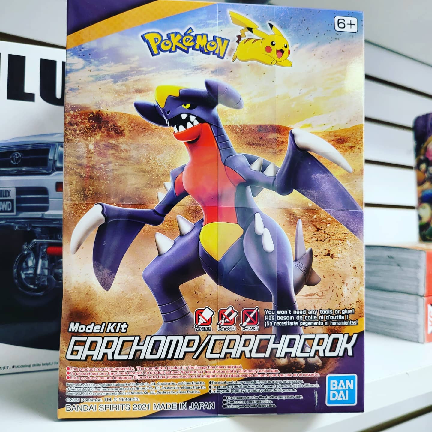 Pokemon Garchomp Model Kit In Stock at... - Super Anime Store