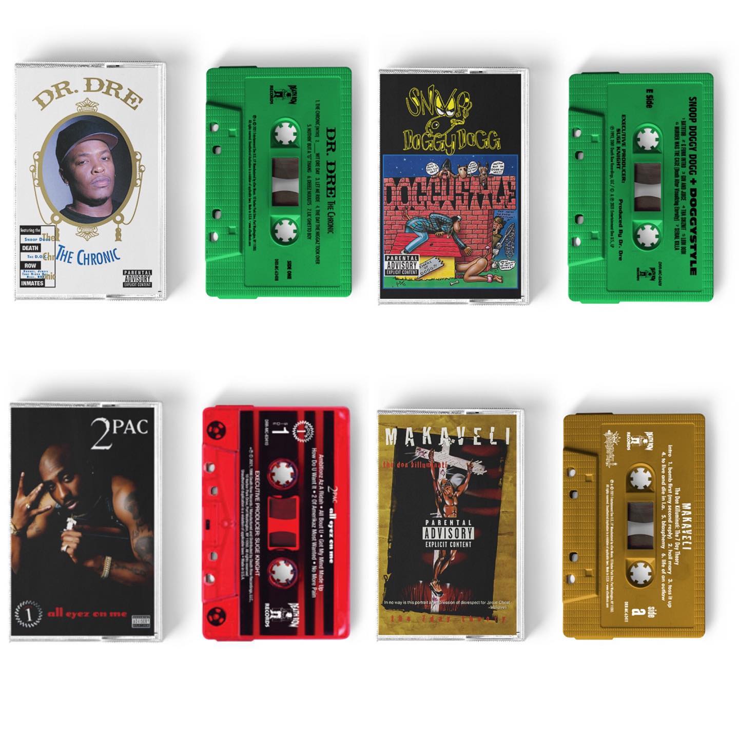 Death Row Records catalog is back streaming everywhere. Tonight 