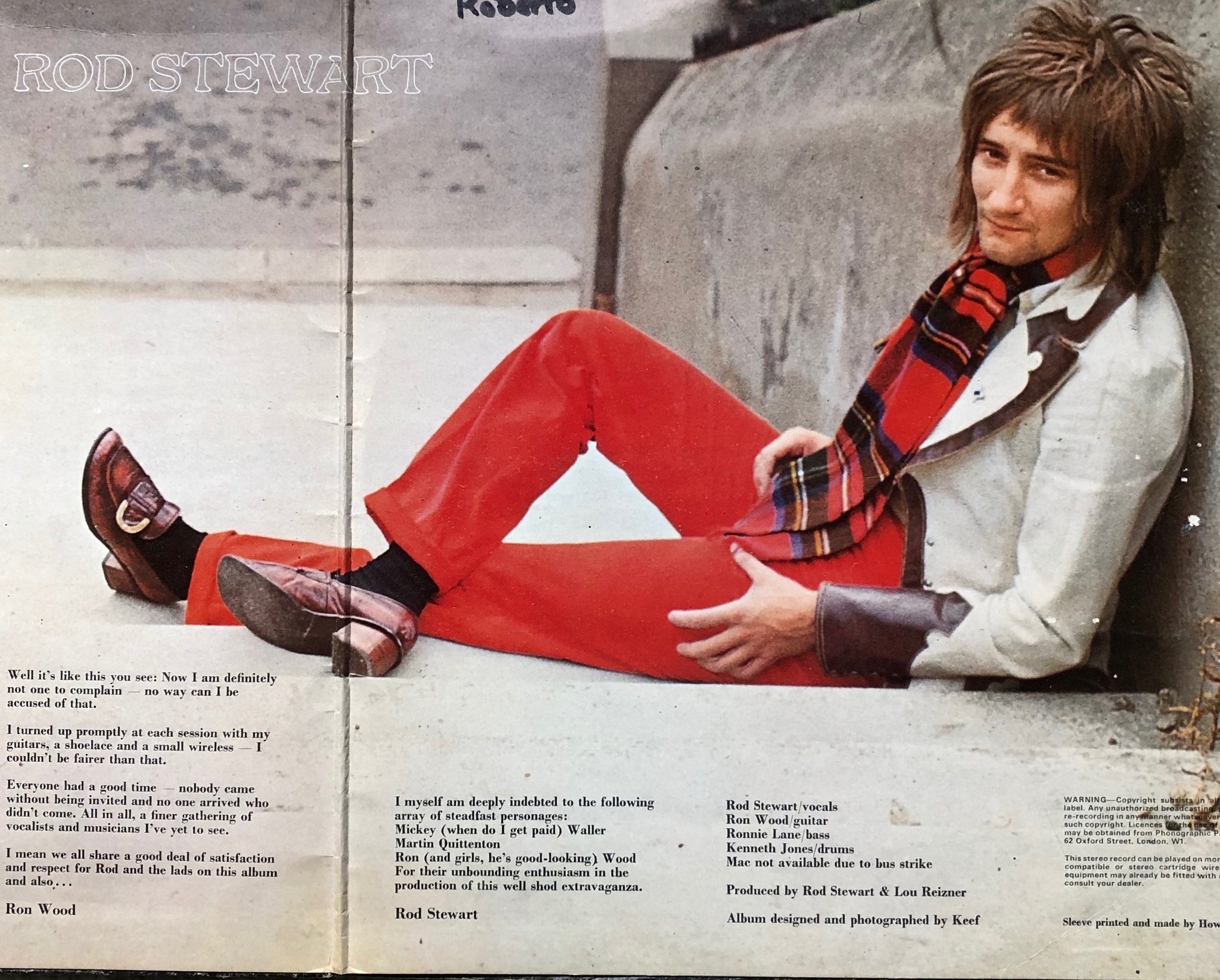 The correct use of social distancing, Rod Stewart in Gasoline