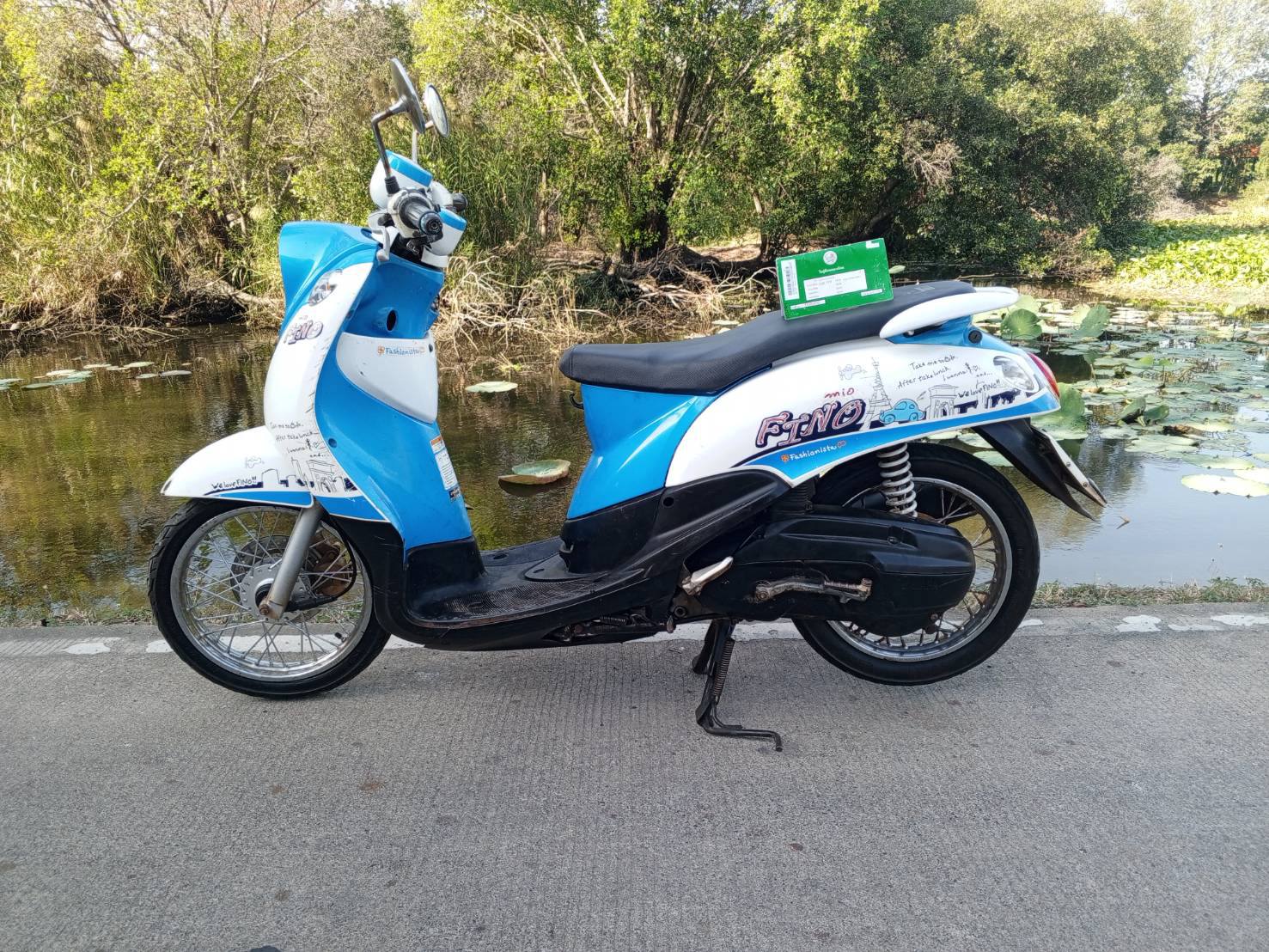 YAMAHA Fino 115 cc. เกย์แยก ราคา 12,500 บาท รถสวยพร้อมใช้งาน ? ขอ 