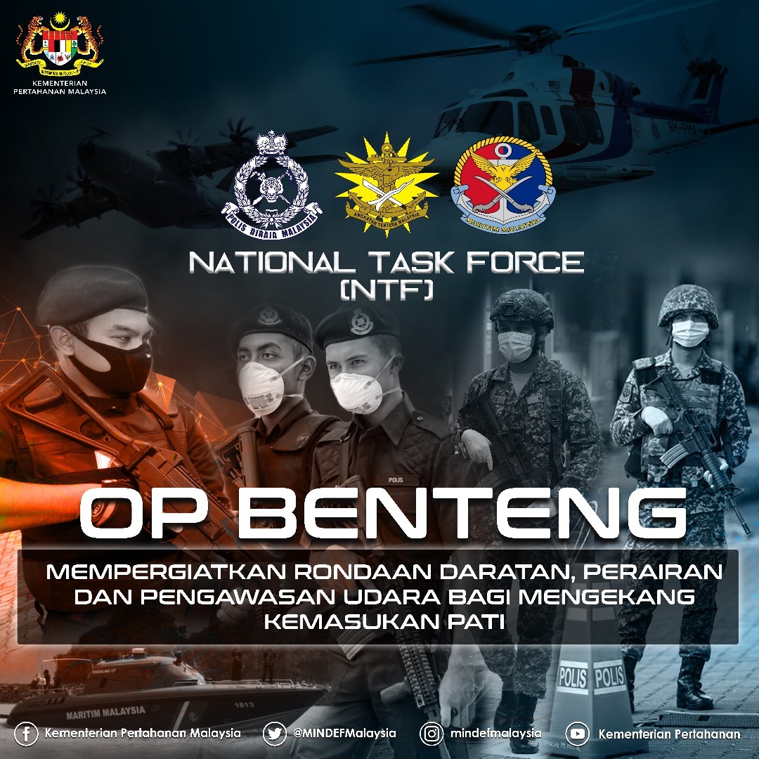 Kementerian Pertahanan Malaysia - ATM sebagai peneraju National Task ...