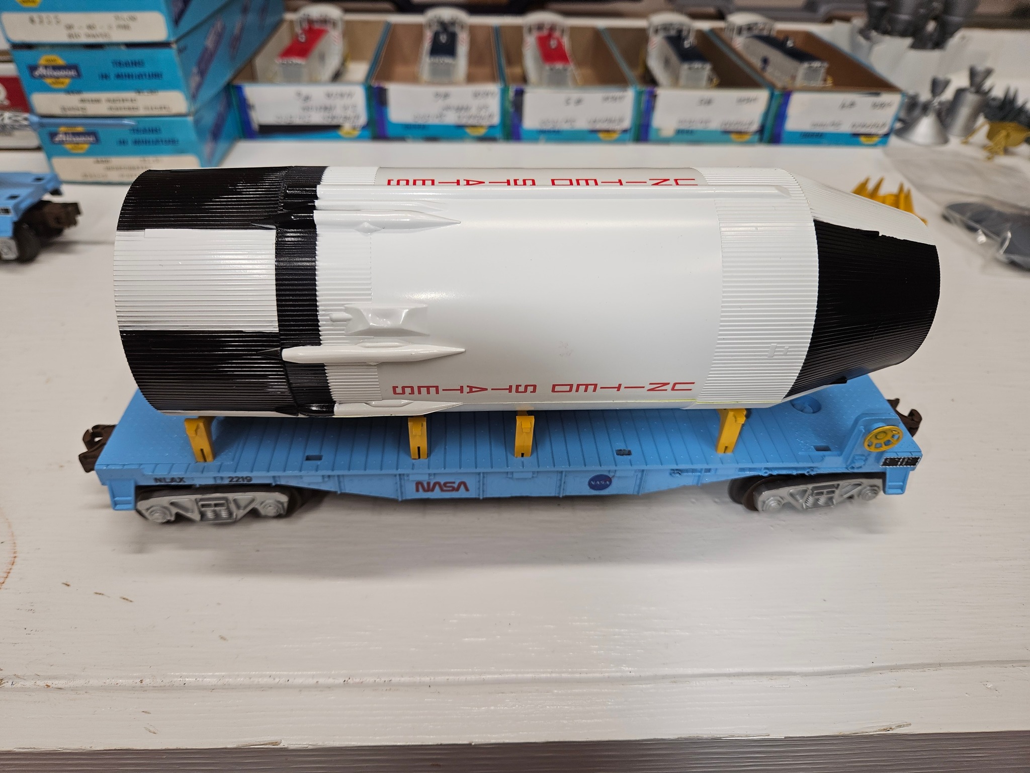 Lionel Trains | The O scale NASA train is finished | Facebook