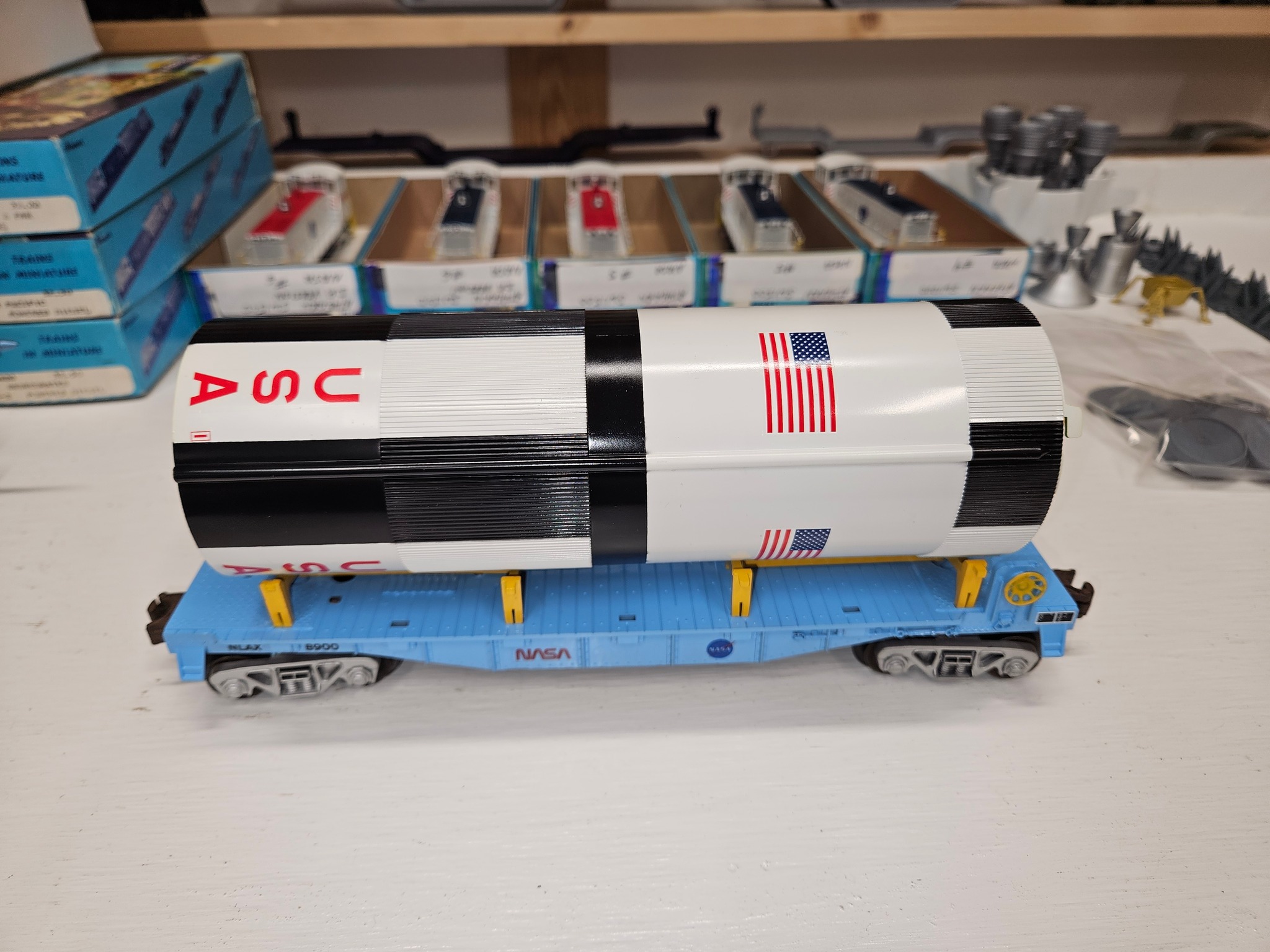 Lionel Trains | The O scale NASA train is finished | Facebook
