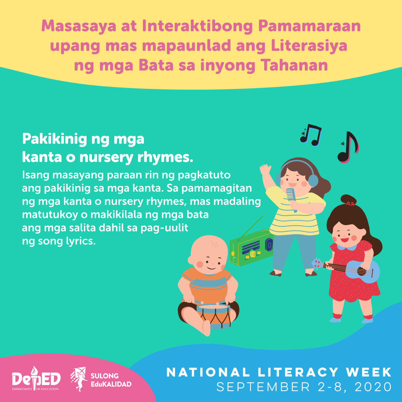INTERNATIONAL LITERACY DAY 2020 📖 ️... - DepEd Philippines | Facebook