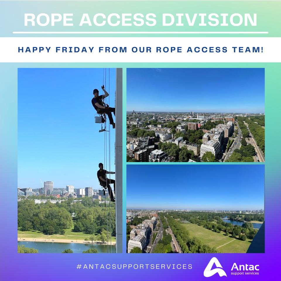 Our Rope Access Team wish you a... - Antac Support Services