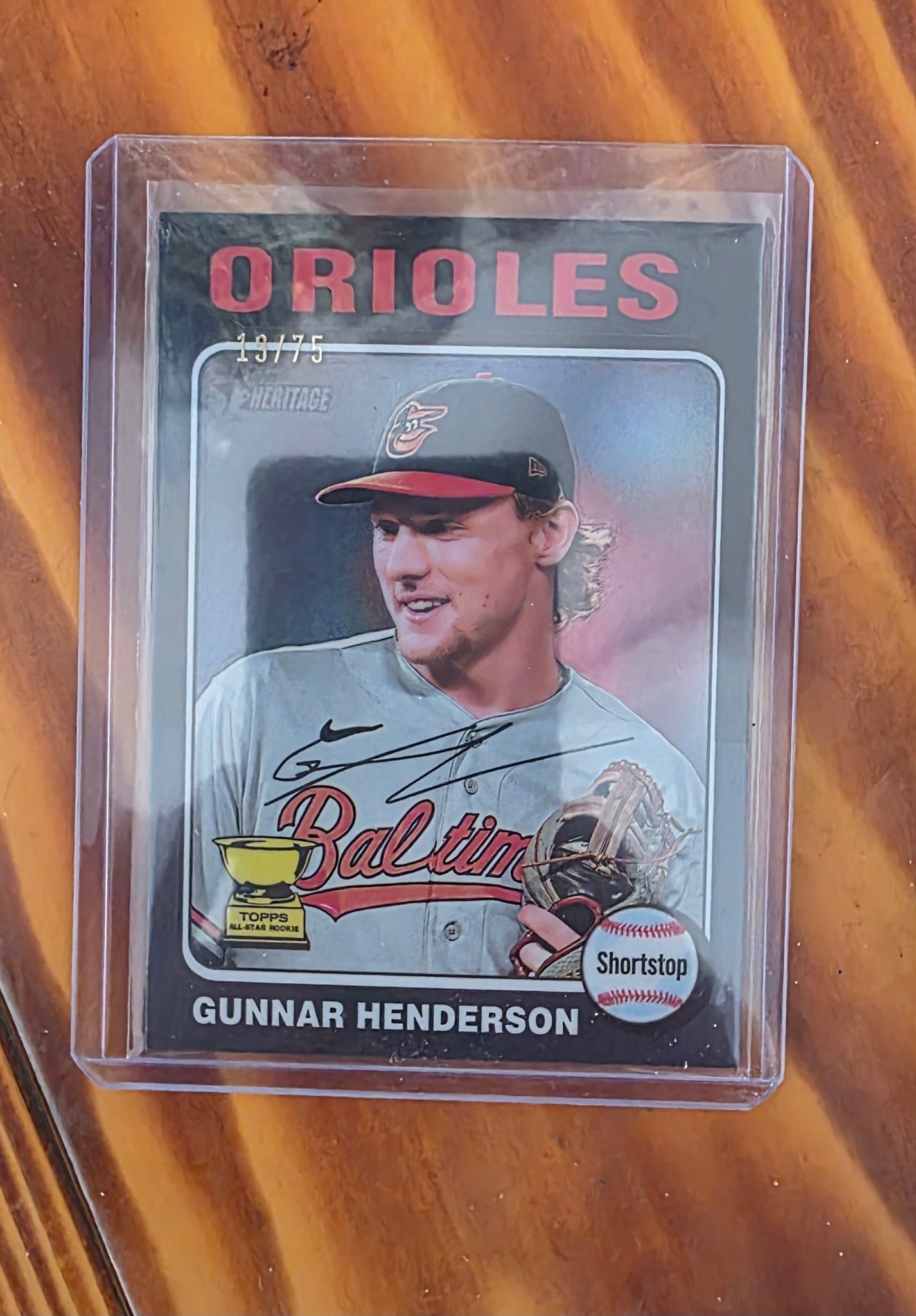 Got the One of One 2025 Gunner Henderson the other day