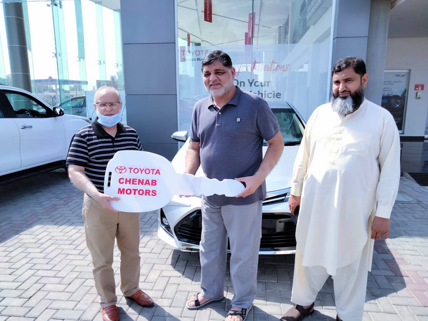 Congratulations! Mr. Waseem Altaf... - Toyota Chenab Motors
