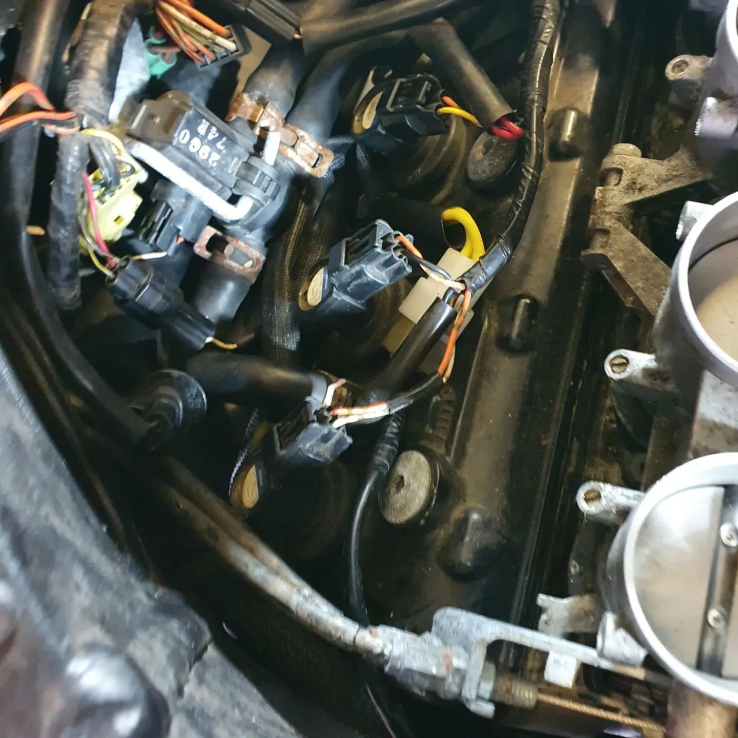 A GSXR750 K7 in for fault... - Short Block Motorcycles