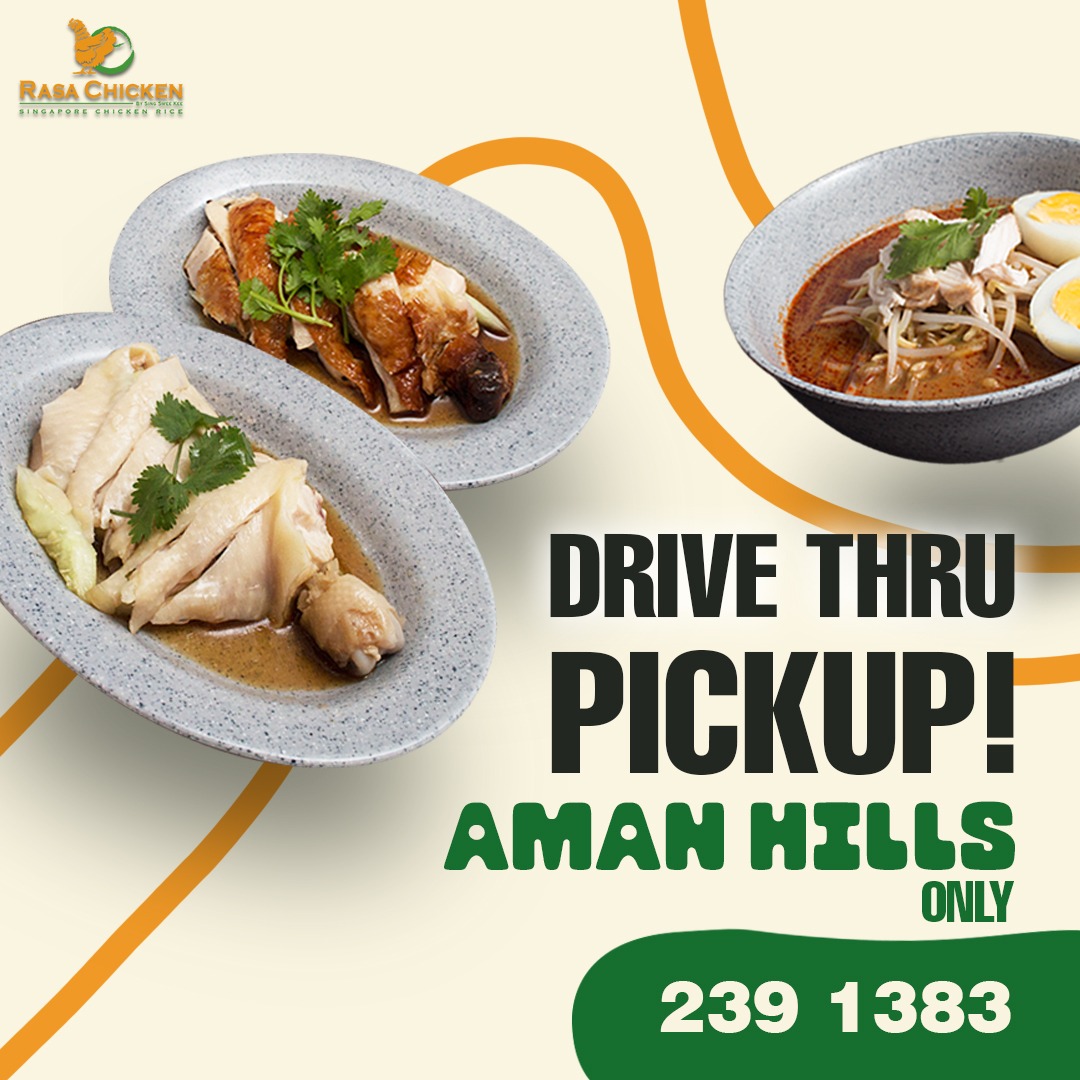 We have TAKEAWAY DRIVE THRU 😊 Now... - Rasa Chicken Brunei | Facebook