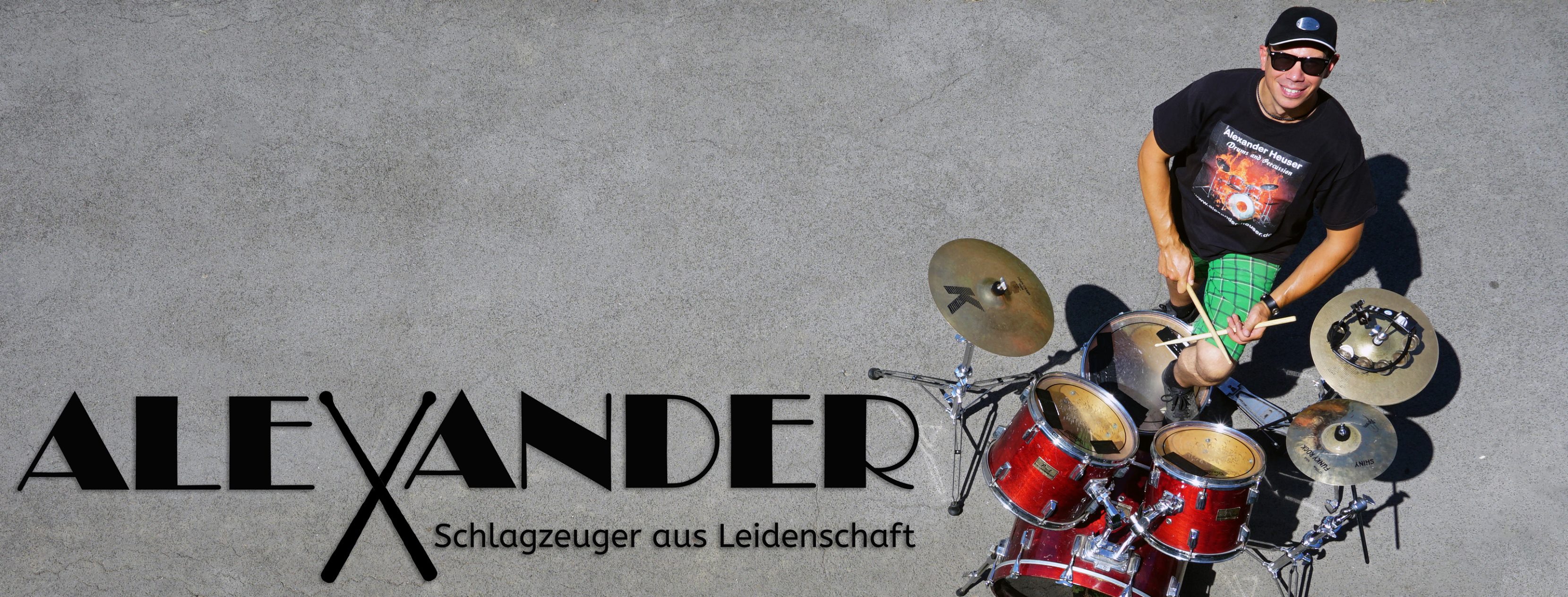 Schlagzeuger Alexander Heuser