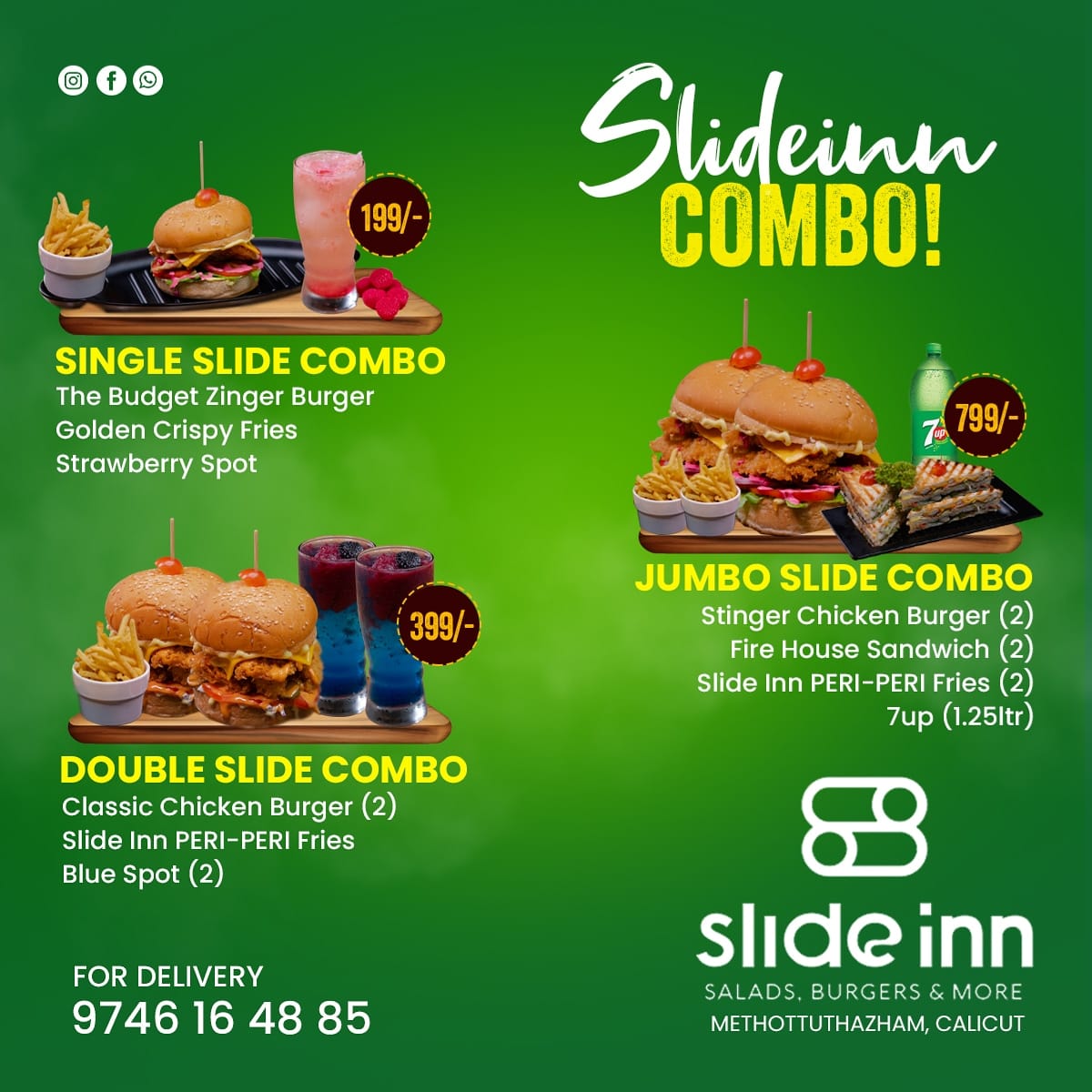 Slide inn