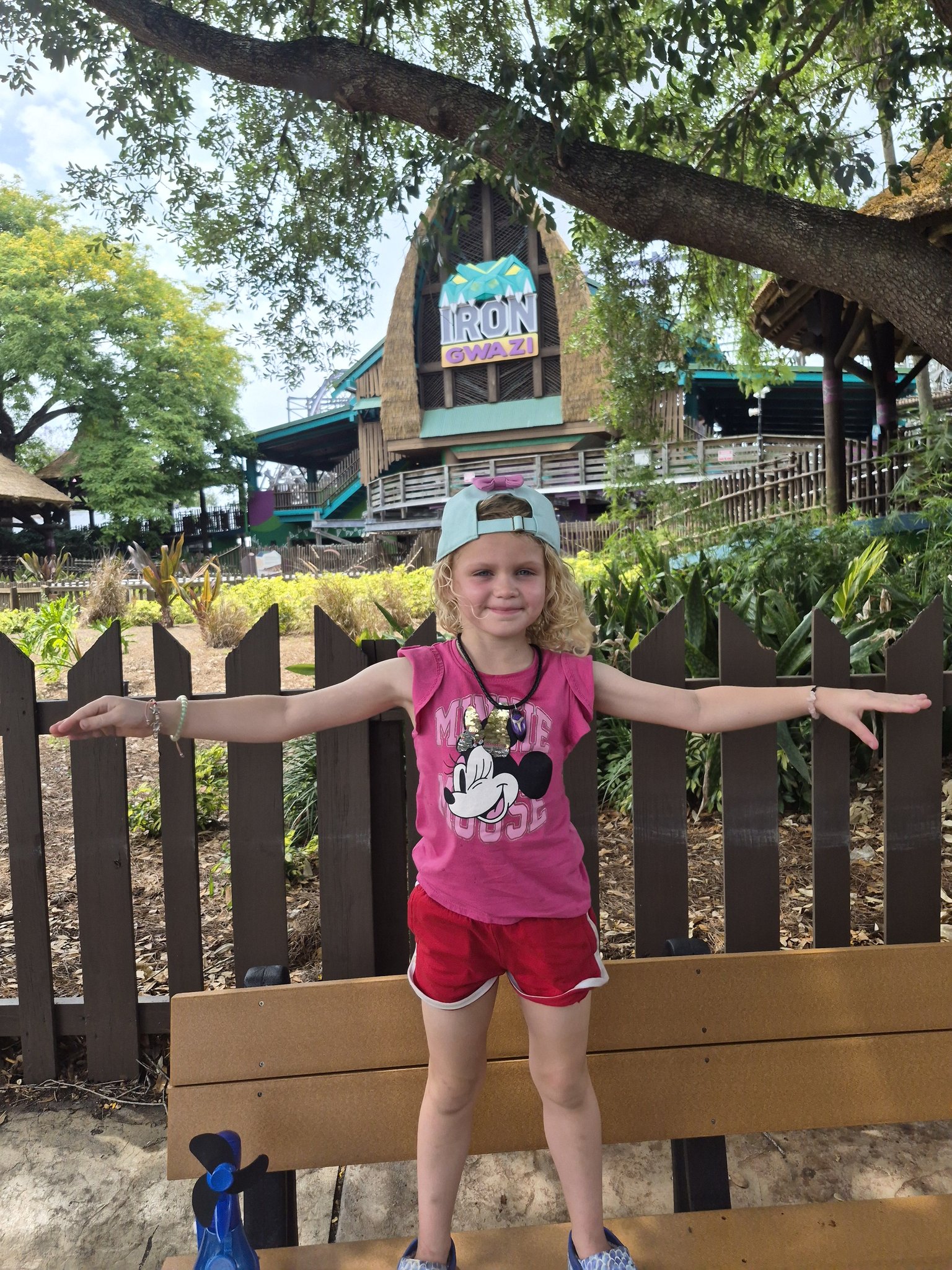 6-year-old daredevil rides intense Iron Gwazi at Busch Gardens