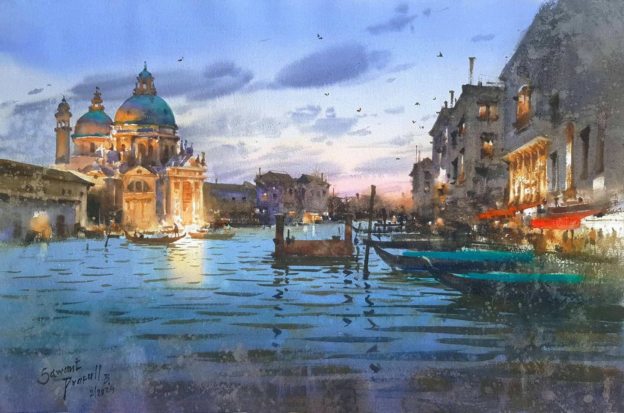 油絵ミケランジェロ広場より 油絵ミケランジェロ広場より ミケランジェロ公園から見たフィレンツェ
