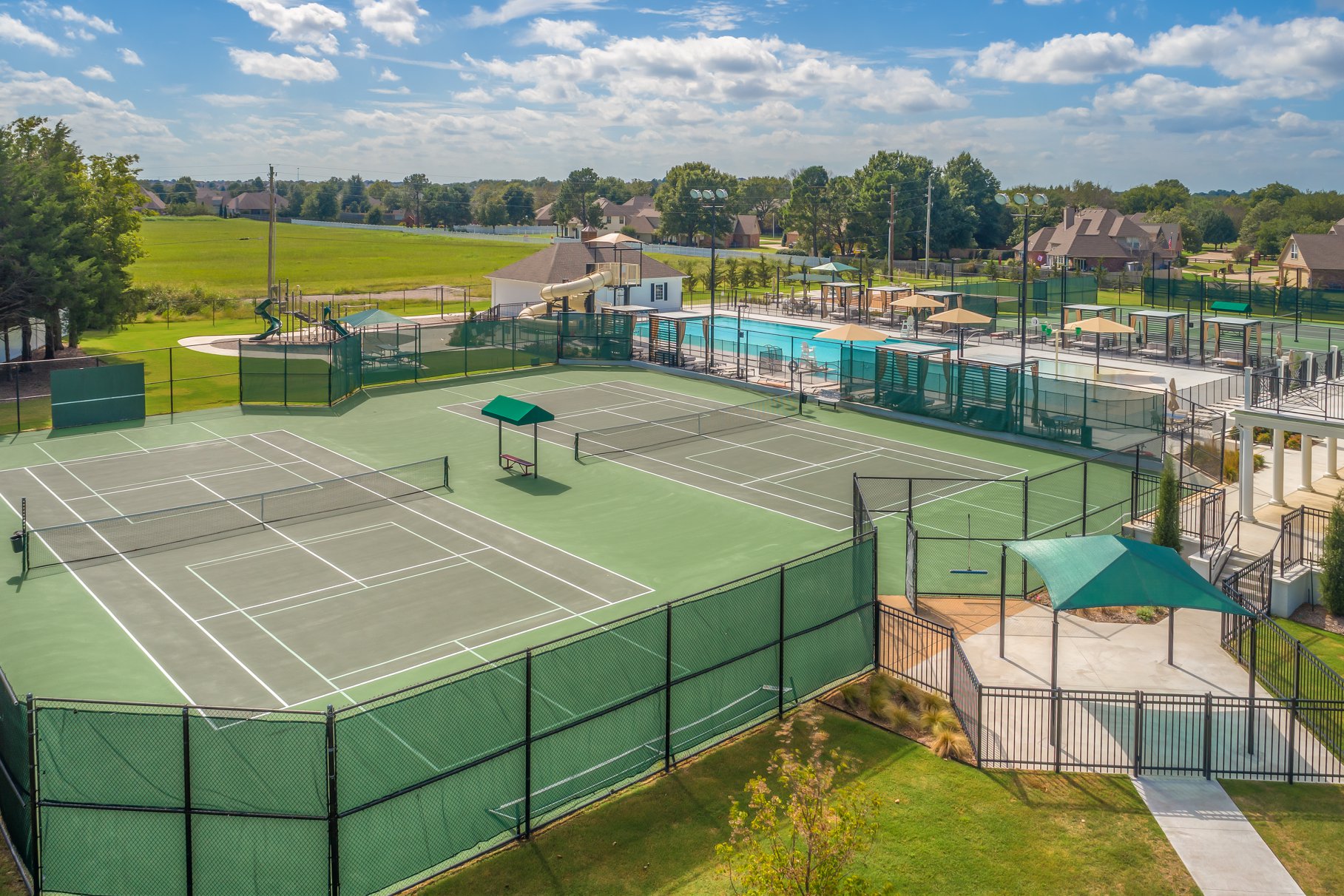 The Ridge Club - The tennis facility at The Ridge Club...