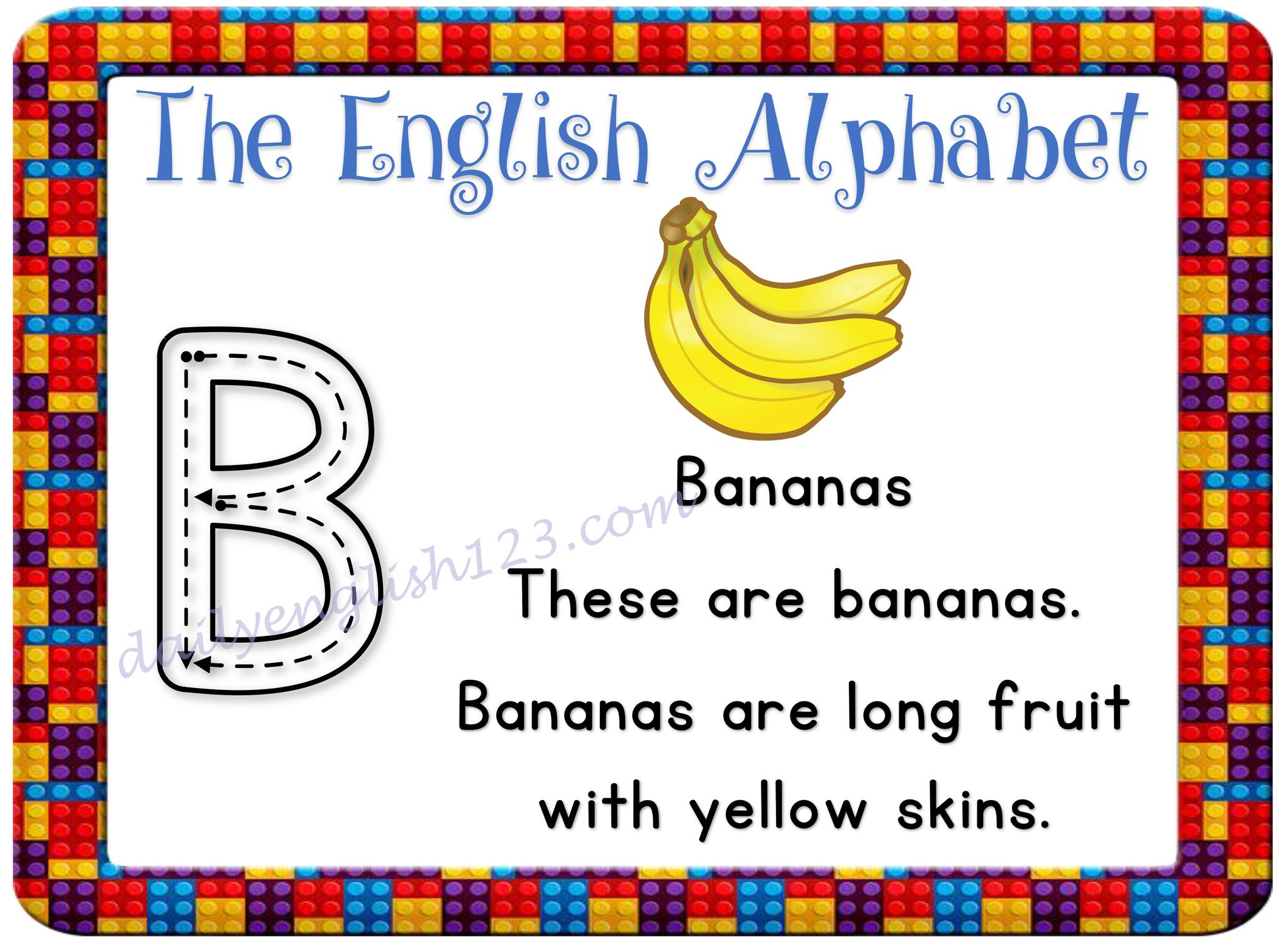 Dailyenglish123 - The English alphabet reading (50 pages).... | Facebook