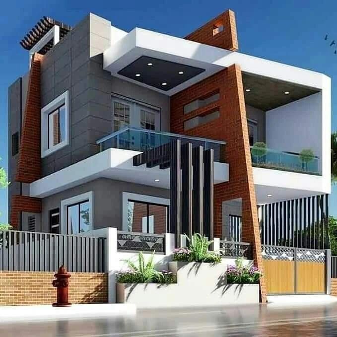 Modern Style Home Elevation ... - Sr Design And Construction | Facebook
