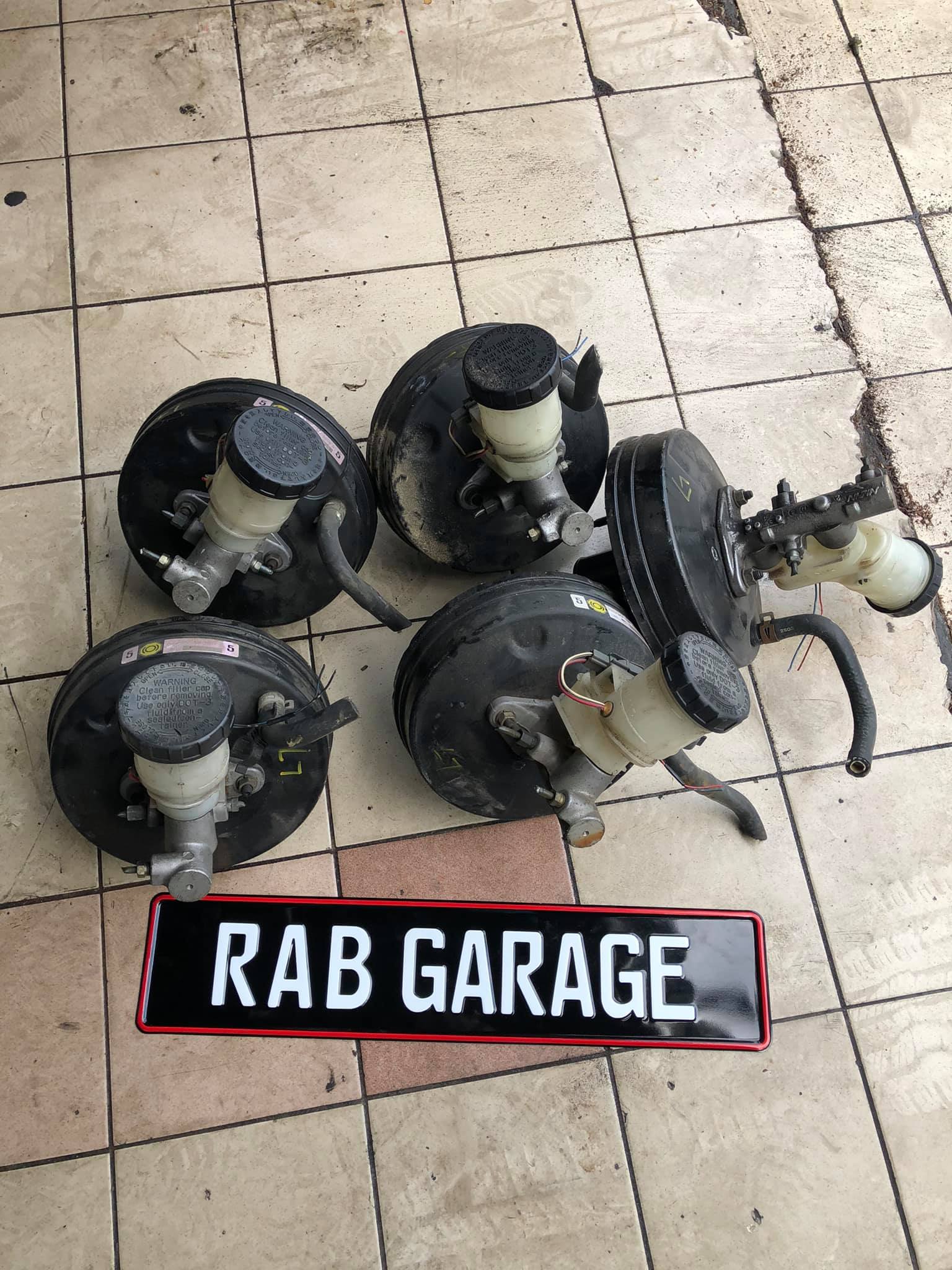 RAB Garage - Servo brake masterpump set complete PnP... | Facebook
