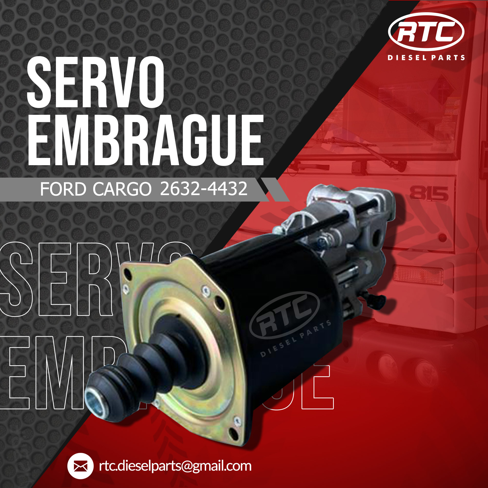 📣 SERVO EMBRAGUE 🚚 FORD CARGO... - RTC Diesel Parts
