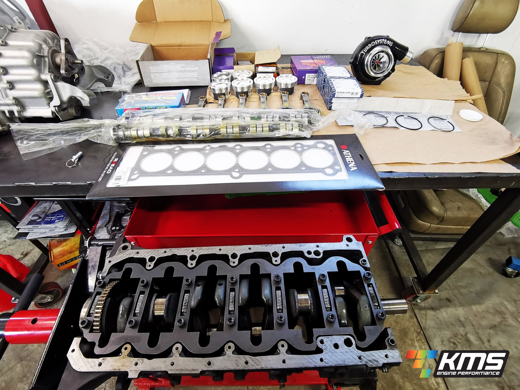 KMS Engine - Powstaje kolejny mocny spec 600+ 👉 silnika...