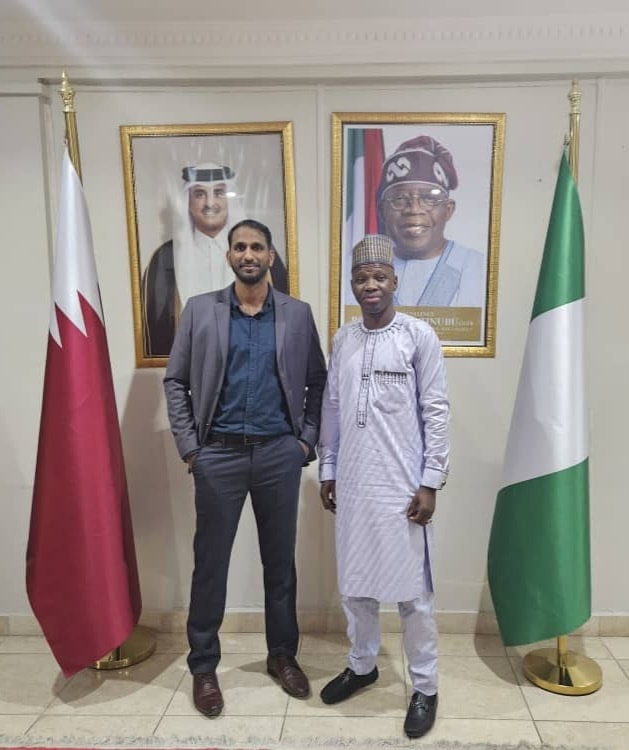 The Charge d'Afaires of... - Embassy of Nigeria Doha, Qatar | Facebook