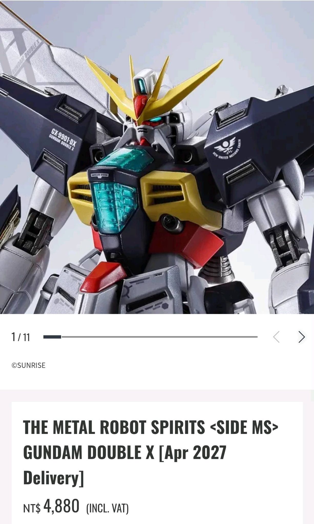 台魂 9/28 下午3點 二開Gundam DX CX-9 ОЖвАЯ GX-9901-DX DE39018X