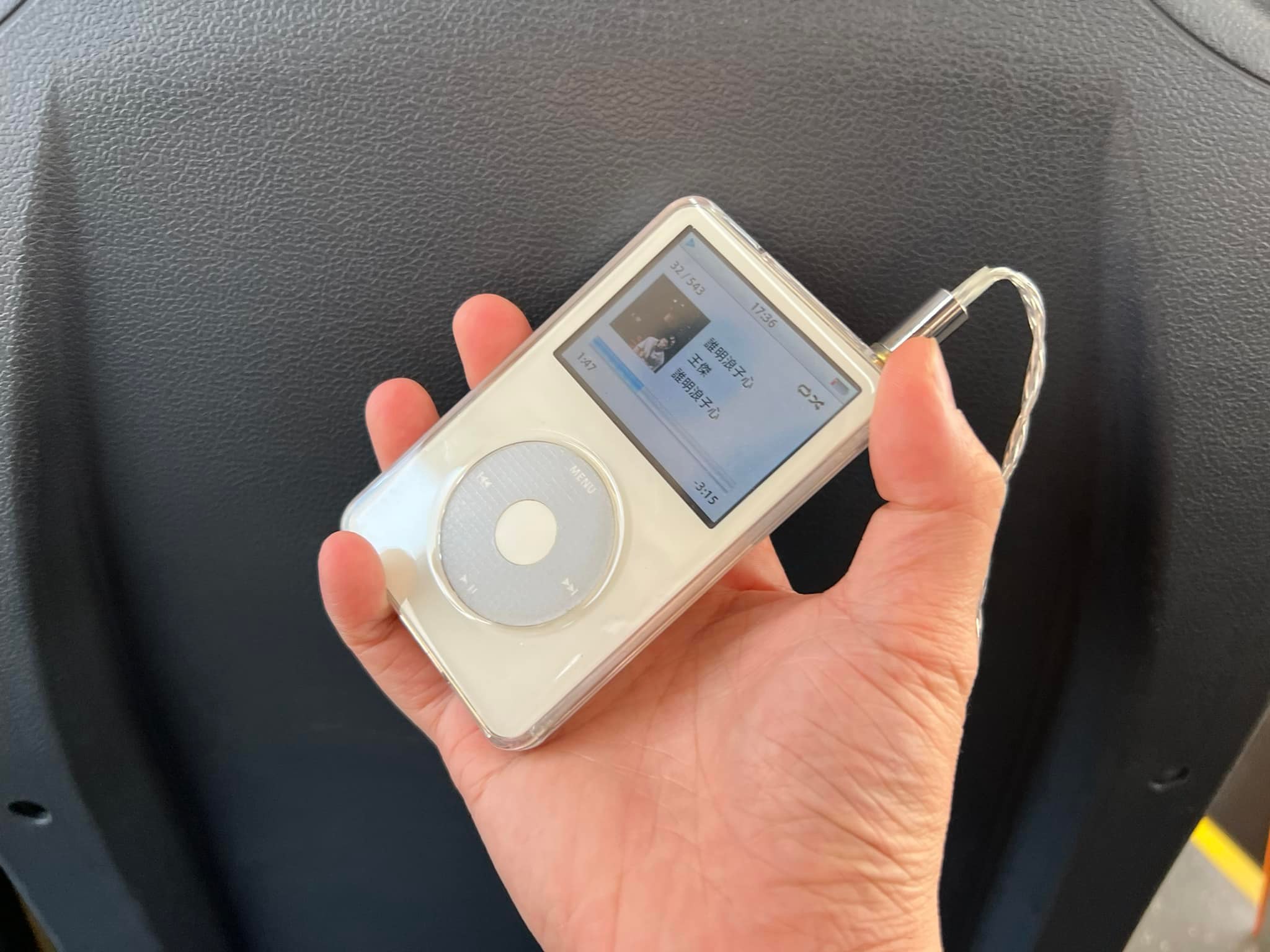 Modded iPod Video 30GB with iFlash quad adapter and 256GB microSD