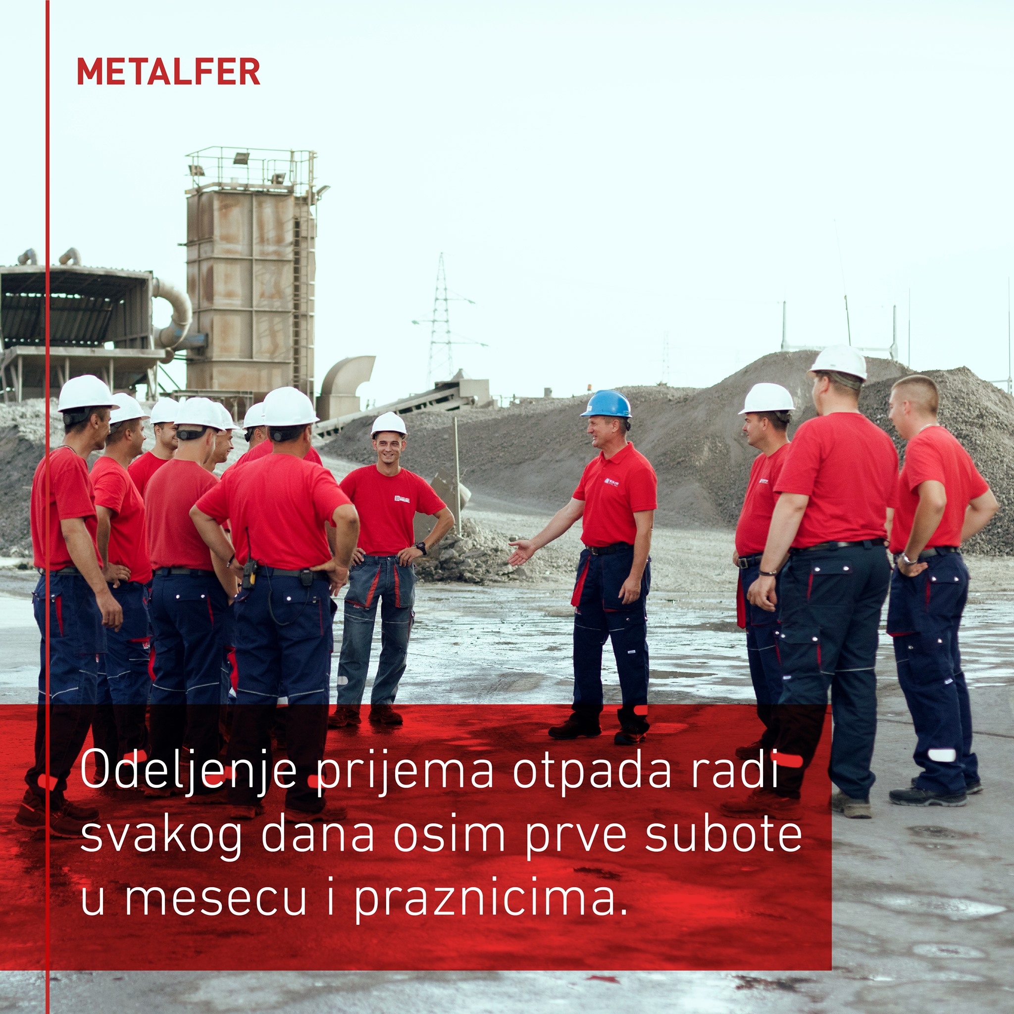 Metalfer - Kroz odeljenje prijema svakoga dana prođe hiljade tona ...