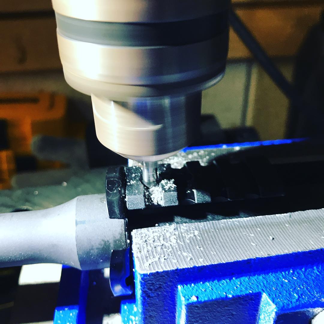 Ronin Armory - Custom gas block dimpling jig for those pic rail gas ...