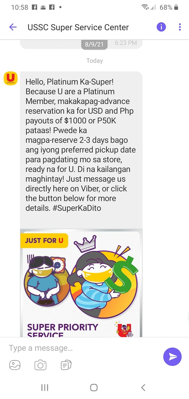 USSC - Mga suking Ka-Super! Dahil sa inyong walang-sawang pagtangkilik ...