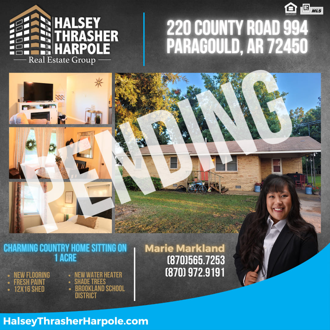 💥 Another one under... - Marie Markland Halsey Real Estate | Facebook