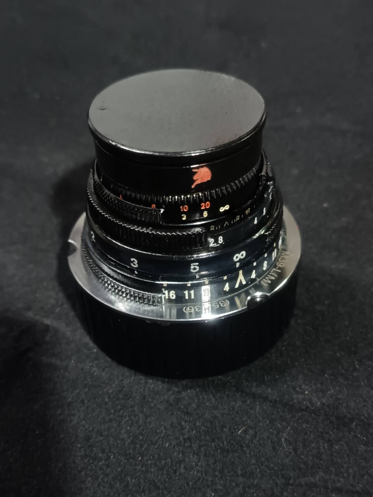This is my smallest adaptation yet, but this little Meyer-Optik