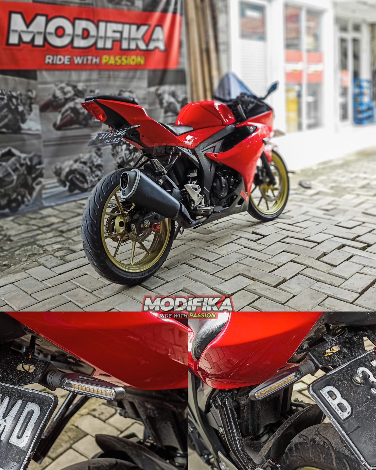 Modifika - Tampil lebih minimalis nih pake sein...
