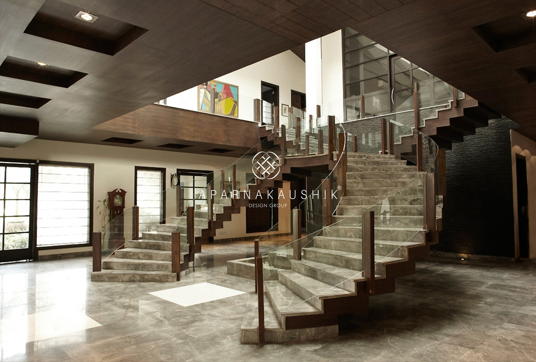 A free-standing double... - Aparna Kaushik Design Group