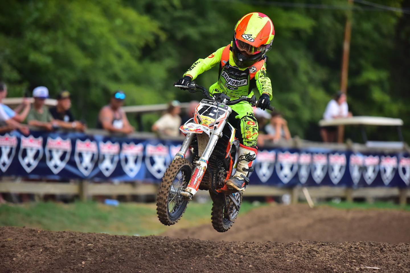 I found young #23 Bleiddwyn Cook in the Monster Energy Chill Zone