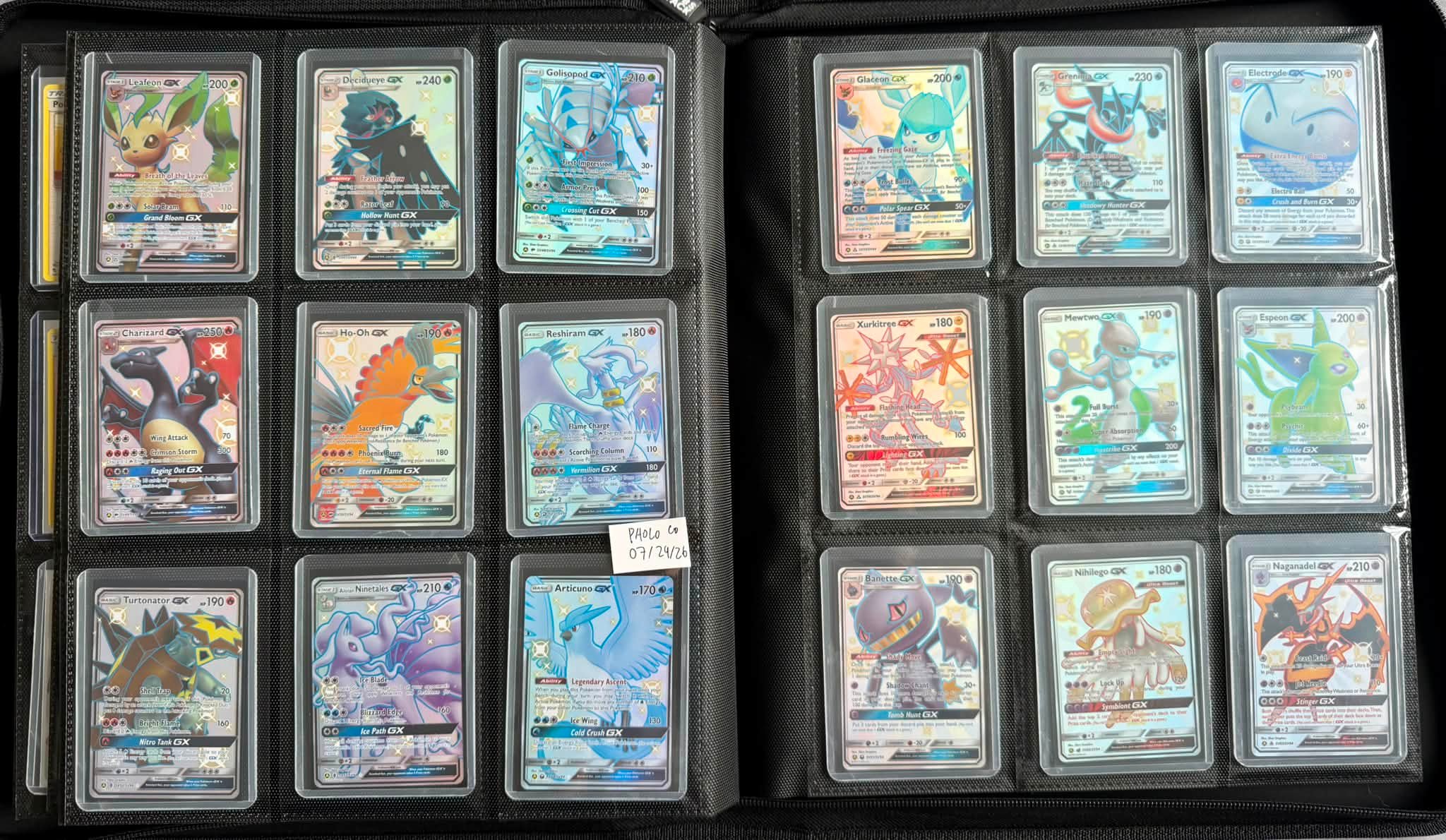 hidden fates pokemon card list Elite Trainer Box TCG 10 Booster packs + More Hidden Fates complete master set