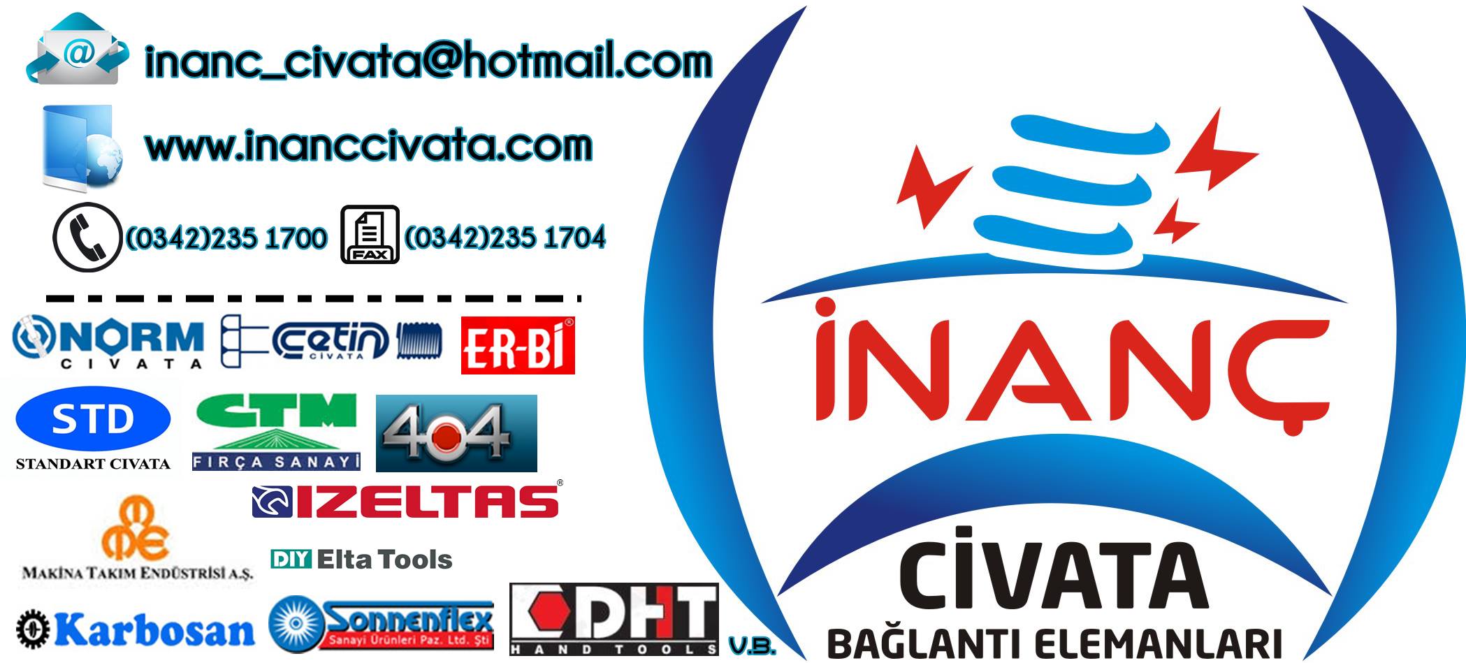 İnanç Civata | Gaziantep